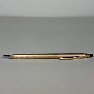 Vintage Cross 1/20 10k Gold Filled Ballpoint Pen – Made in USA – Twist